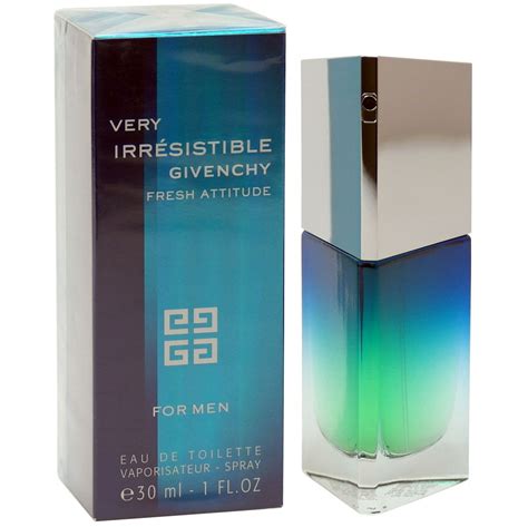 givenchy very irresistible homme fresh attitude|Givenchy very irresistible for men.